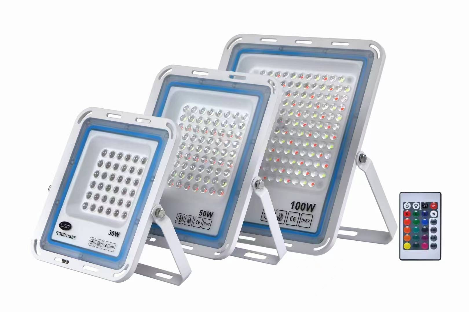 RGB Solar Flood Light