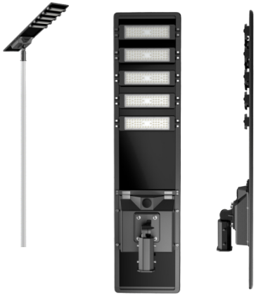 Aluminum All In One Solar Street Light For Project